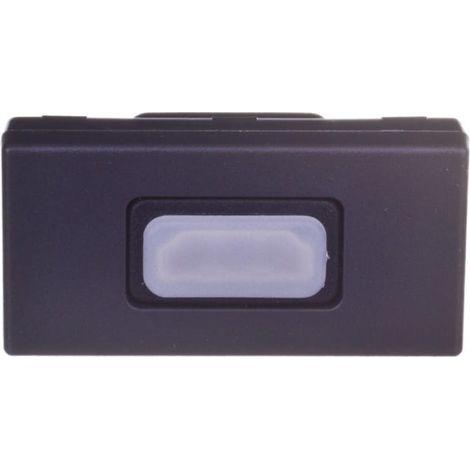 Presa HDMI Simon Connect K45/2 nera K129B/14