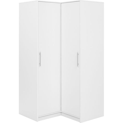 Armario de rincón Dortivu 161 , 0x107x109cm, Puertas de armario: Con bisagras, Número de estantes: 0