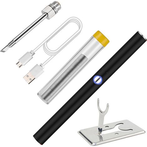 Mini fer à souder électrique Portable sans fil, ensemble d'outils utilitaires de soudage pour bricolage domestique (1/5)