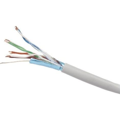 Câble réseau FTP Gembird 305m Cat5e Gris F/UTP (FTP)