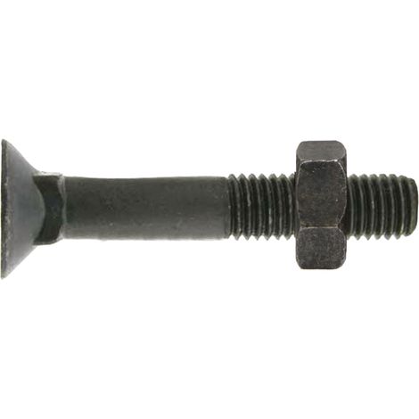 Pflugbolzen mit Mutter M10x1,5x30 10.9 DIN 608 (1/3)
