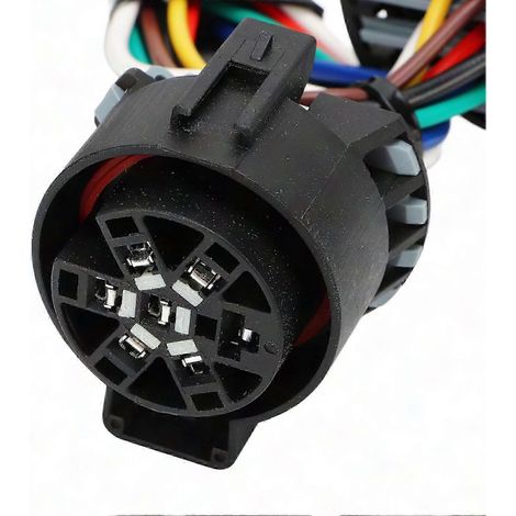 7-poliger T-Stecker für Anhänger, Kabelbaum 56070, kompatibel mit Dodge Ram 1500, 2500, 3500 (2009–2010), Anschlussset (1/2)