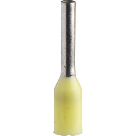 Linergy DZ5 - embout de câble - taille moyen - 6mm² - jaune - DIN