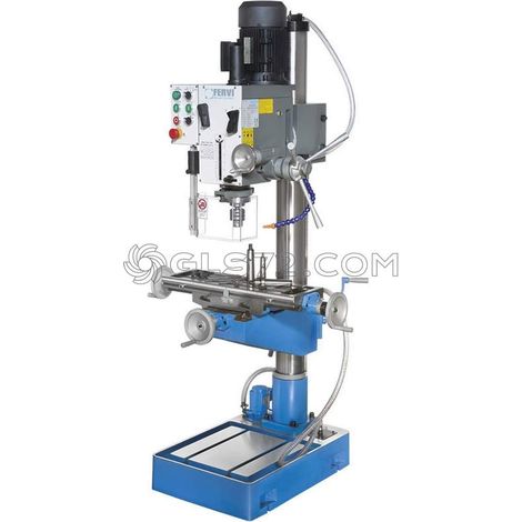 TALADRO FRESADOR DE COLUMNA POR ENGRANAJES 400V FERVI T047/400VDA (1/5)