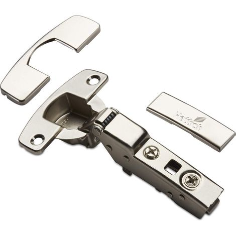 HETTICH Topfband SENSYS 8645i TH52 Mittelanschlag 110° mit integriertem Dämpfer und Abdeckkappenset Topfscharnier Türscharnier Schrankscharnier von SOTECH