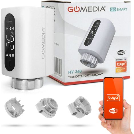 Termostato inteligente, válvula de radiador, con pantalla LCD Smart Home Tuya WiFi (1/5)