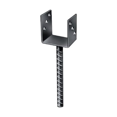 Ancla para poste de madera en U L. Int 81