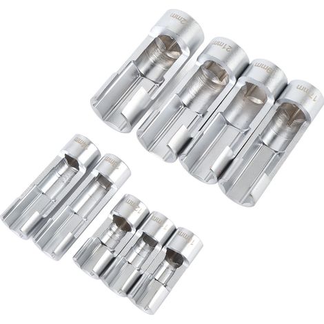 9 pièces coffret douilles tuyau carburant 10-22 mm entraînement 3/8 pouce 1/2 pouce acier CRV clé à douille injecteur réparation auto (1/5)