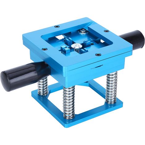 Station de reballing légère, kit universel de retravail des balles, table de reballing en métal bleu avec poignée (1/5)