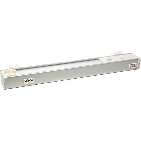 LED Aluminium Leuchte, Serie A Serie Störungsfreie LED-Technik, Energieeffizienzklasse E, 8W, 850 lm, 4000 K, CRI: 83 Spannung 220V - 240V, Umschalter (I-O-AUTO) - 1 Stück (1/2)