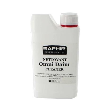 Nettoyant daim nubuck 500 ml – Nettoyage en profondeur pour daim, nubuck, crêpe et textiles – Produit d'entretien cuir – Saphir