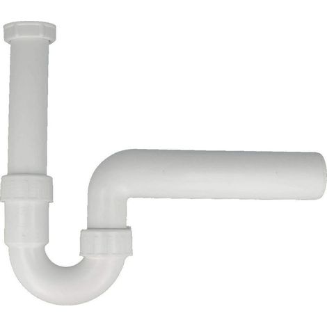1 - Siphon - Schlauch - Geruchsdicht - Für Küchenspülen - Weiß - 40x50 cm