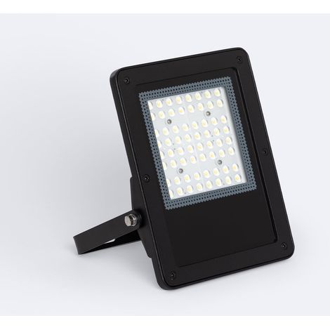 Projecteur LED 50W Dimmable 0-10V 170 lm/W IP65 ELEGANCE Slim PRO Noir 3000K 30º Blanc chaud (1/5)
