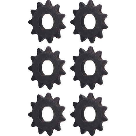 Pignon moteur à chaîne 25 trous, 11 dents, diamètre intérieur 10 mm, en acier, avec trou en H, pour moteur MY1020 (1/5)