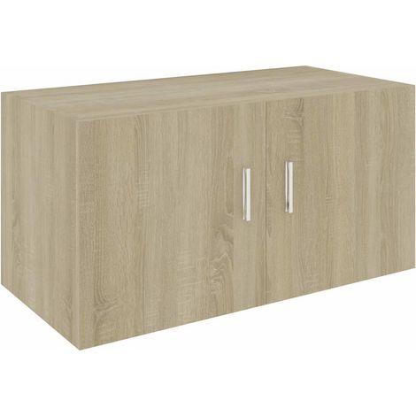 Maison Exclusive - Wandschrank Sonoma-Eiche 80x39x40 cm Holzwerks (1/5)