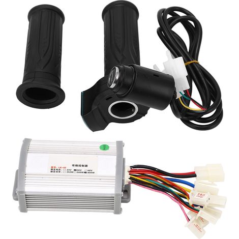 Kit de contrôleur de moteur de vélo 36 V 800 W avec affichage de la puissance d'accélération et contrôleur de moteur à balais stable pour conversion DIY (1/5)