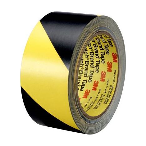 3M 5702101 Nastro per la segnalazione dei pericoli Giallo nero (L x L) 33 m x 10 cm 1 pz.