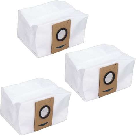 Sac collecteur compatible Ecovacs DEEBOT X1 OMNI/TURBO, lot de 3 poches à poussière de rechange (1/5)