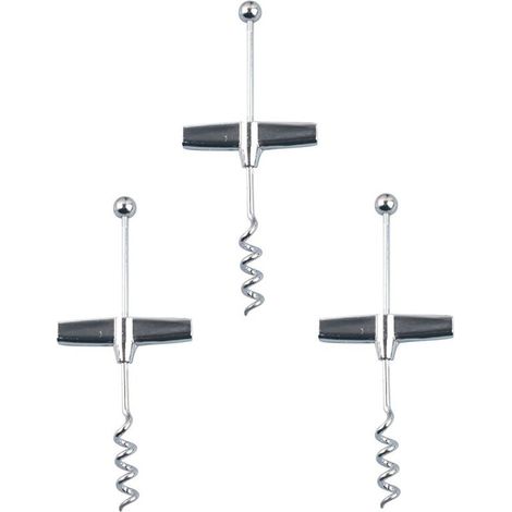 3-teiliger DIY-Flaschenöffner mit Perlen und Korken, Weinzubehör, Rotweinflaschenöffner, T-Bar-Flaschenöffner für den Heimgebrauch (1/4)