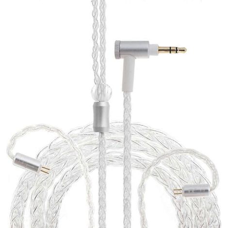 Câble pour casque TF10 de 45 pouces avec connecteur MMCX, compatible avec le fil de cuivre monocristallin Ultimate Ears UE. (1/5)