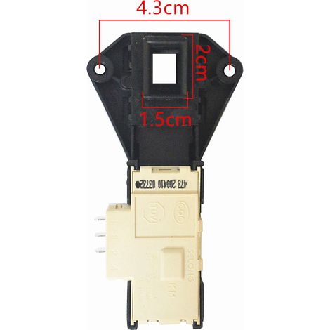 Applicable door lock switch for Midea drum washing machines ZV-446 L10 MG80-1232E(S)TG60-Q1060 (1/3)