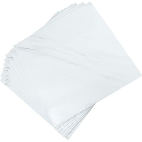 Lot de 10 Carreaux Muraux Auto-adhésifs Effet Marbre, Panneaux Muraux Imperméables 30×30 Cm, Papier Peint Autocollant Cuisine et Salle de Bain, Résistant à L’humidité, Rénovation (1/5)