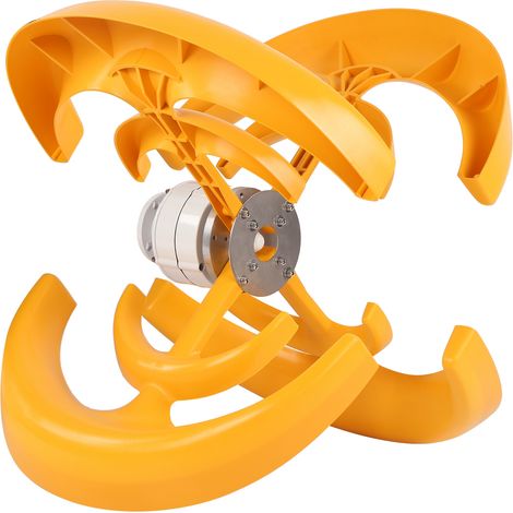 Lantern Yellow Wind Turbine Double‑Layer 4 Blades 600W 48V Power Generator Components (1/5)