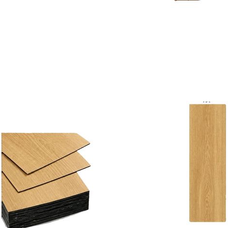 Piastrelle autoadesive per pavimenti, impermeabili, facili da installare, 01 Stile 60x15 cm, 30 pezzi-a, 30 pezzi (1/2)
