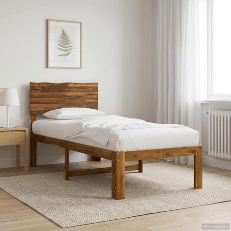 Estructura de Cama Individual con Cabecera ROSTOCK Natural (1/5)