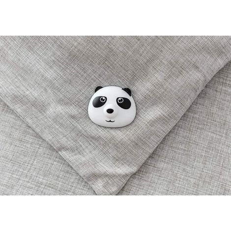 Attaches de couette nouvelle génération - pinces pour housse de couette et couette, maintien de couverture empêchant le glissement intérieur, lot de 6 pièces (1/5)