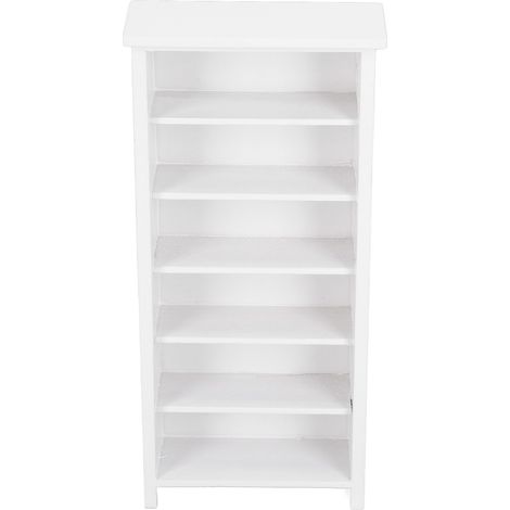 Miniatur-Bücherregal für Puppenhäuser im Maßstab 1:12 – Weiße, simulierte Dekoration und Möbel (1/5)