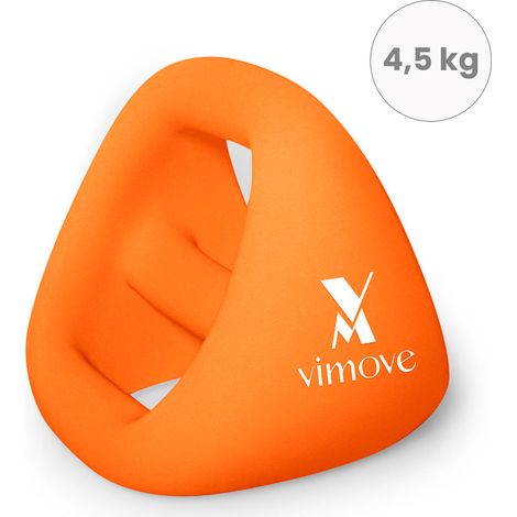 Pesa rusa funcional triangular gris 10 kg, entrenamiento avanzado de fuerza y funcionalidad, kettlebell, fitness, tonificacion, cross training