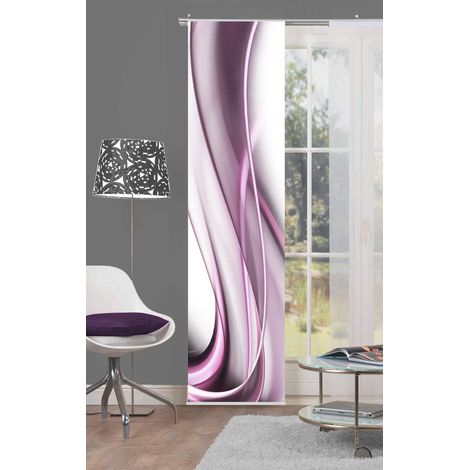 Home Fashion 084/148-6307 Onda, Poliestere, Berry, 0.2x60x245 cm (1/2)