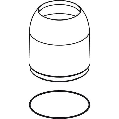 IS Abdeckkappe mit O-Ring, B960229AA, Chrom