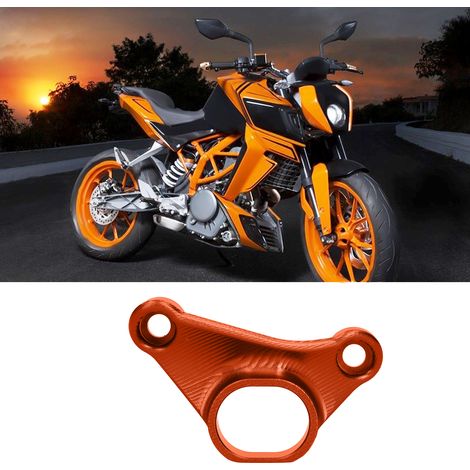 Support de fixation pour pot d'échappement de moto compatible avec KTM Duke 790 DUKE790 2018-2019B (orange) (1/5)