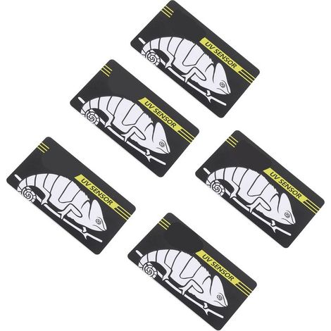 Carte de test UV Crawl Pet : Mesures faciles, capteur UVB réutilisable et rapide pour les tests sur les reptiles. (1/5)