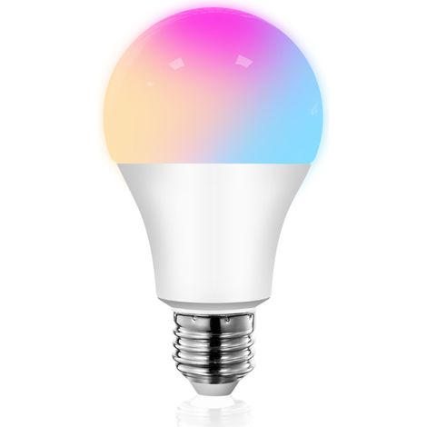 Ampoule LED à couleur variable, culot E27 Edison, télécommande incluse [Classe énergétique E] (1/4)