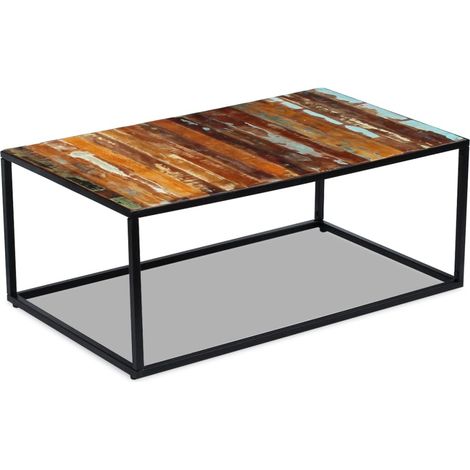 Couchtisch Altholz Massiv 100x60x40 cm
