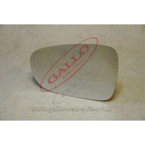Vetro specchietto esterno lato dx compatibile con ford galaxy dal 1996 al 2005