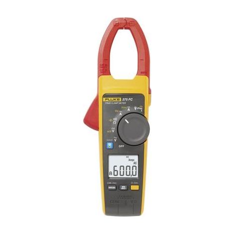 Fluke 375 FC Multimetro portatile, Pinza amperometrica digitale CAT III 1000 V, CAT IV 600 V Display (Counts): 6000