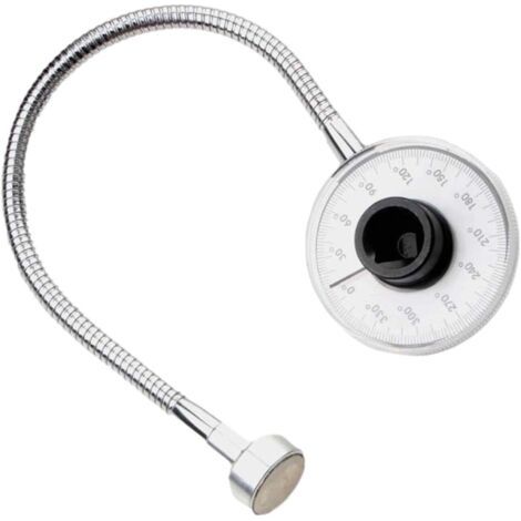 Torque Angle Gauge, 1/2 Drive Cortic Angle Memory Angle, 1/2 Inch Tirque Angle Gauge for Auto, Truck, Car, (1/5)