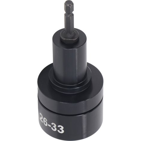 Tête de bouchage électrique pour bouteilles 26‑33mm compatible perceuse et visseuse à air 6,35mm (1/5)