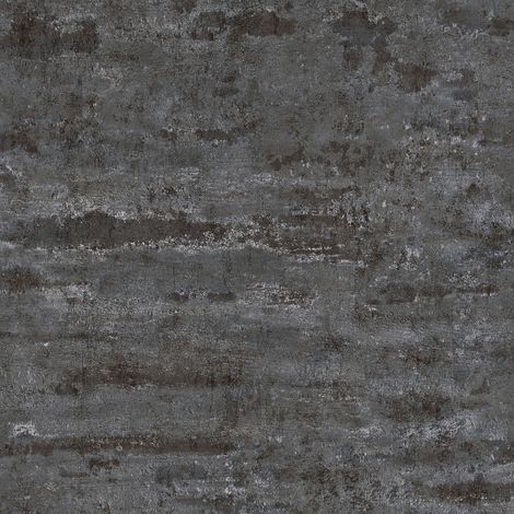 Ton-in-Ton Tapete Profhome 374154 Vliestapete leicht strukturiert unifarben matt schwarz 5,33 m2