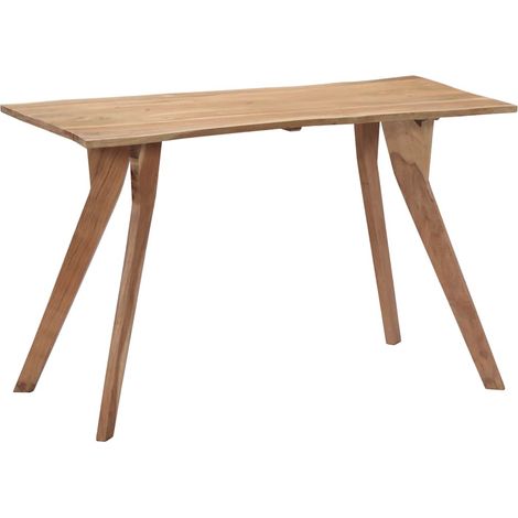 Maison Exclusive - Table de salle Ă manger 120x58x76 cm Bois d'acacia solide (1/5)