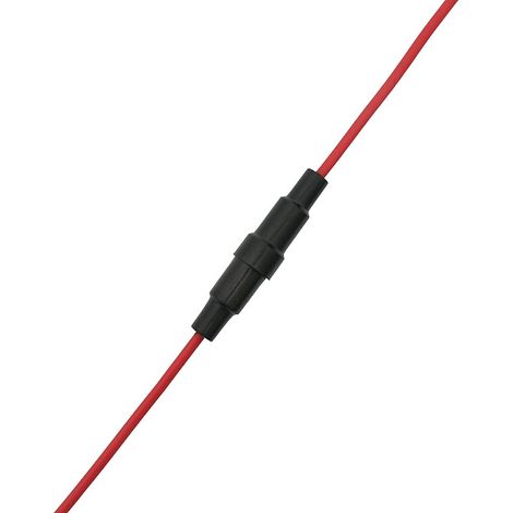 Portafusibles de 20 mm con cable