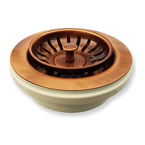 Piletta basket 1"1/2 in ottone ramato per lavello 480800RA11/2 (1/3)
