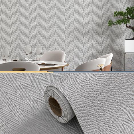 Papier peint vinyle autocollant - Panneau mural Décoration 3D insonorisant (60cm x 2.8m) - waterproof pour mur de salon et bureau (1/5)