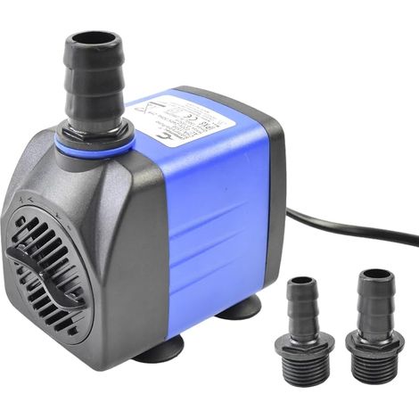 396GPH 1500L/H AC 220V Pompe électrique submersible 25W pompe de 1.8 m pour fontaines et bassins extérieurs (1/5)