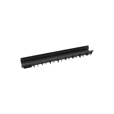 Canaletta in Polipropilene 100 CMX13 Nera 100 CMX13X7,5H