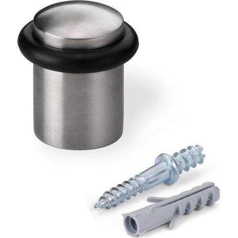 TOPE DE PUERTA CON TORICA ACERO INOXIDABLE (BLISTER) INOFIX (1/6)